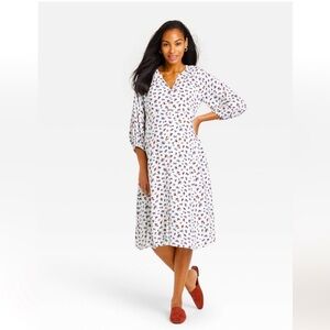 The nines by Hatch floral boho babydoll dress size small